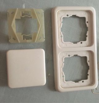 Interruptor Doble Blanco