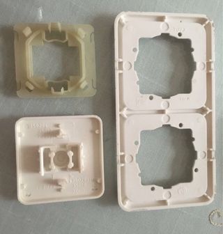 Interruptor Doble Blanco