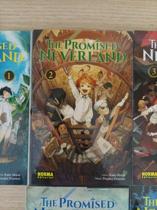 The promides neverland manga (tomos 1-5)