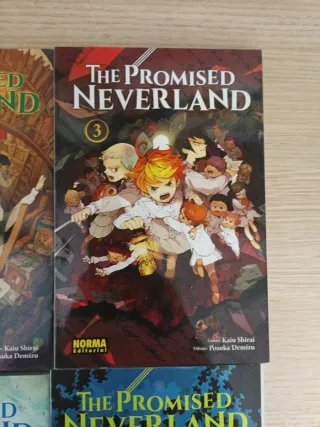 The promides neverland manga (tomos 1-5)