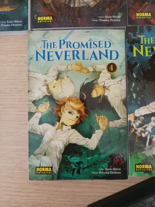 The promides neverland manga (tomos 1-5)