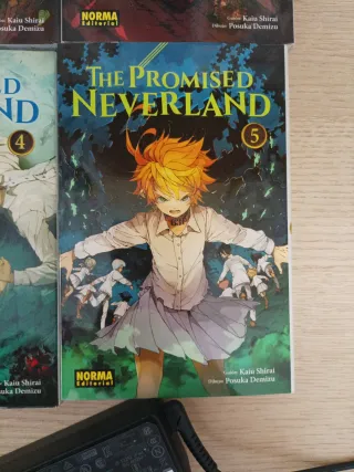 The promides neverland manga (tomos 1-5)