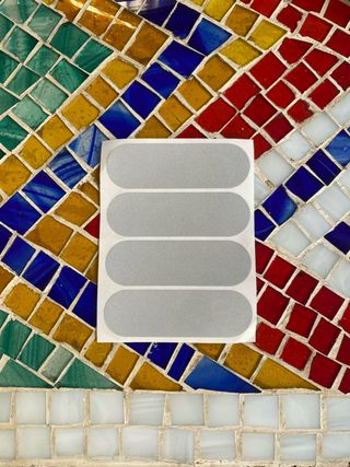 Pegatinas reflectantes para casco.