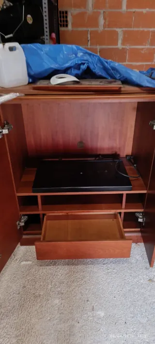 Mueble auxiliar madera maciza