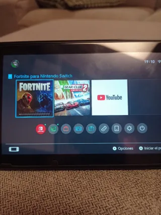 Nintendo Switch Gris y Negro