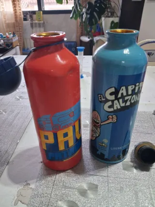 Botellas de agua reutilizables de 550 ml