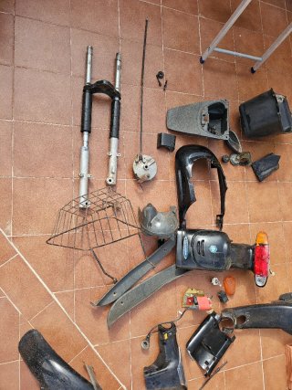 Chasis Vespino Velofax Documentado con matricula
