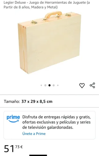 Legler Deluxe - Juego de Herramientas de Juguete