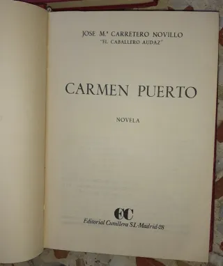Libros Lote de 3 EL CABALLERO AUDAD años 70