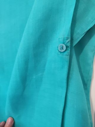 Blusón cuello polo manga larga