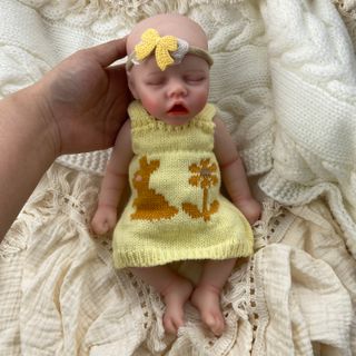 Bebé Reborn Silicona Platino Sólida 30 cm - Sandra
