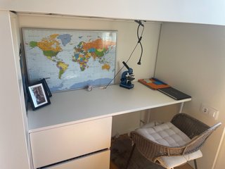 Litera IKEA con armario sin escritorio
