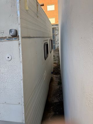 Caravana Knaus Comfort 350 en restauración