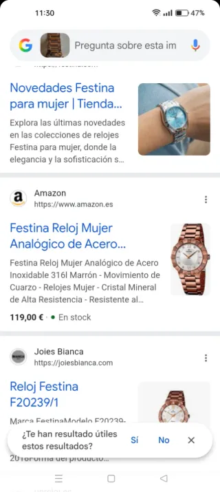 Reloj Festina Mujer.