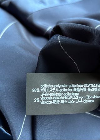 Camisa ZARA satinada rayas