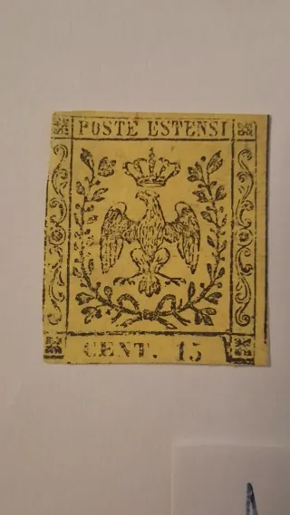 Lotto 4 francobolli antichi Stati Italiani