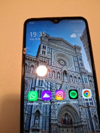 LG K50S Blu + Custodia + Cavo USB