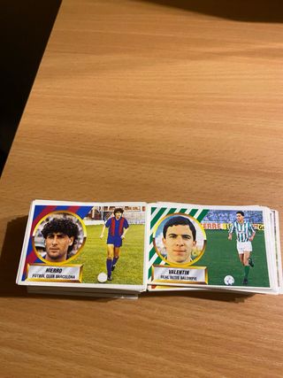 Cromos Liga 88-89 Ediciones Este