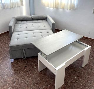 OFERTA!!SOFA CAMA + MESA DE CENTRO + ENVIO