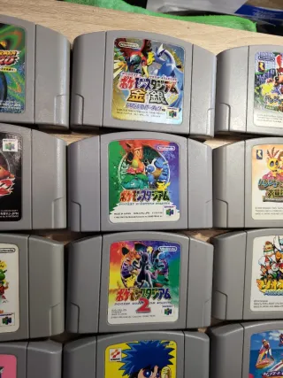 Lote 17 juegos Nintendo 64 Japón