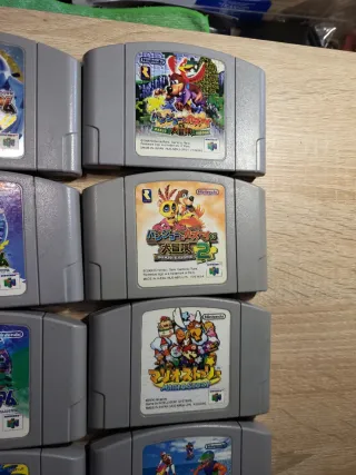 Lote 17 juegos Nintendo 64 Japón