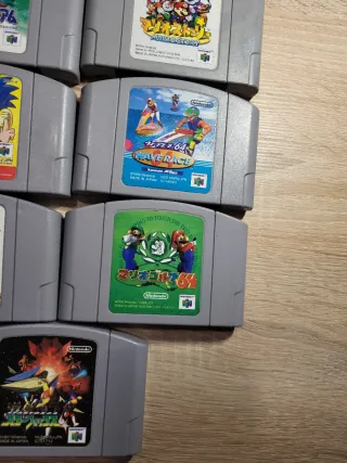 Lote 17 juegos Nintendo 64 Japón