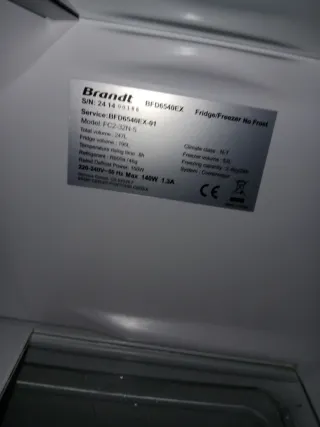 Frigorífico Congelador