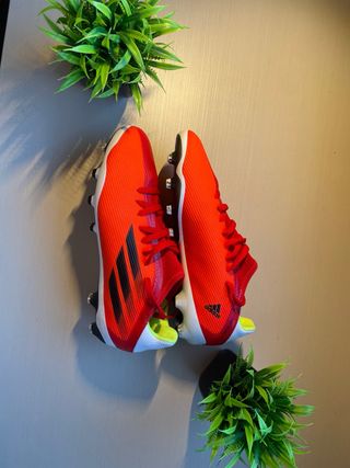 Botas de fútbol Adidas Speedflow Rojas