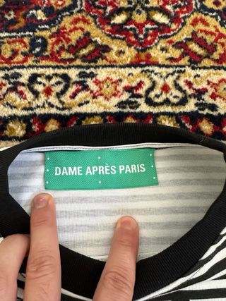 Camiseta Dame Apres Paris Rayas