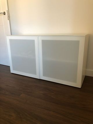 Aparador Ikea Bianco lucido in cristallo