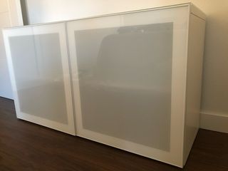 Aparador Ikea Bianco lucido in cristallo