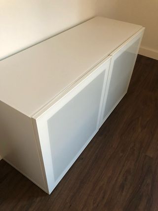 Aparador Ikea Bianco lucido in cristallo