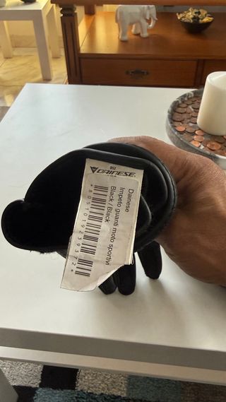 Guantes Dainese Talla 8 (S)