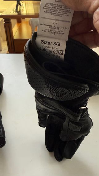 Guantes Dainese Talla 8 (S)