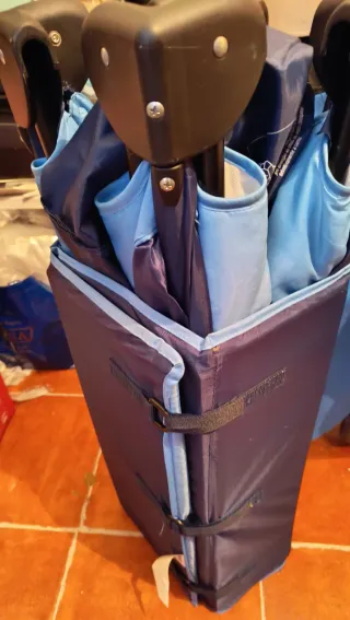 Cuna de viaje grande plegable