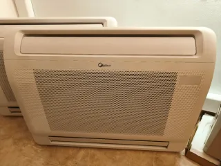 2 Aires Acondicionados Midea Suelo-Techo