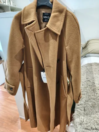 Abrigo lana Mango a estrenar