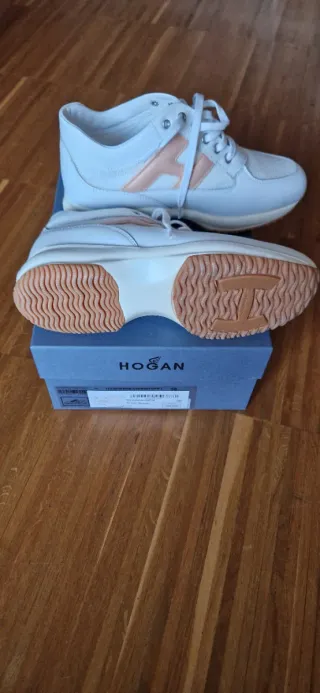 Zapatos Hogan Blancos y Nude Nuevos