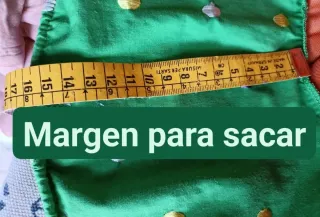 Vestido de flamenca verde con lunares