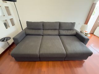 Sofá Cama 3 Plazas Ikea Eskilstuna Gris
