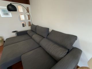 Sofá Cama 3 Plazas Ikea Eskilstuna Gris