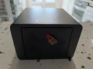 Reloj Uno de 50 Plata y Blanco Mujer
