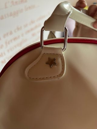 Borsa Y2K STILE Vintage Rossa e Bianca