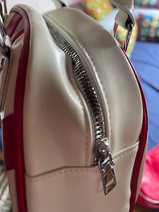 Borsa Y2K STILE Vintage Rossa e Bianca
