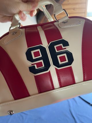Borsa Y2K STILE Vintage Rossa e Bianca