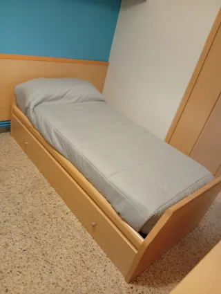 Cama nido 190x90 convertible matrimonio