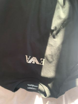 Camiseta Emporio Armani Logo Talla L (aunq pareceM