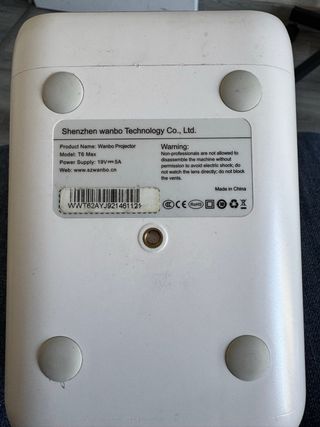 Proyector Wanbo T6 Max Full HD Android TV