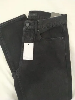 Pantalón Tiffosi Negro Relaxed