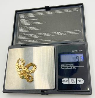 Esclava Oro 18k Espiga 4.96 gr.